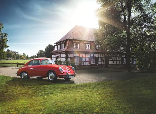 Detalle de Ravensburger 2 puzzles 500 pièces Porsche Classic 356 & Porsche 911 R (80557) – dès 12 ans