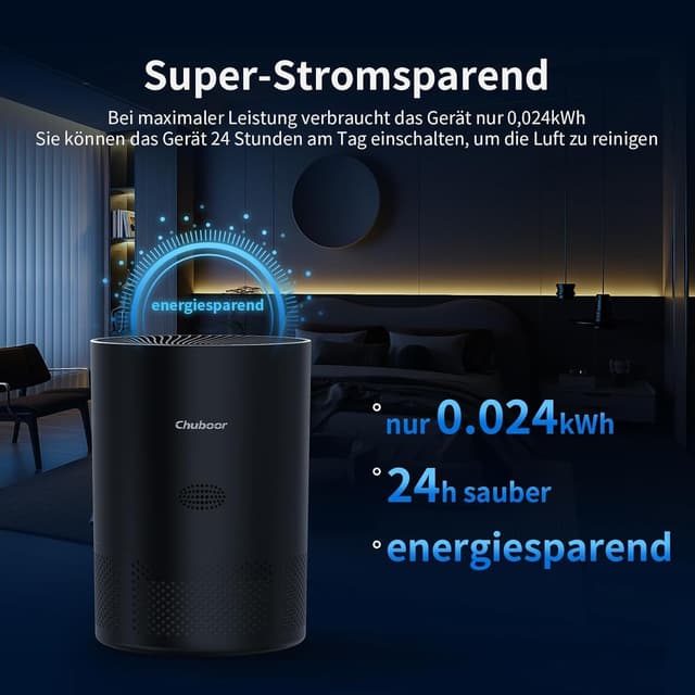 Thumbnail 5 de Chuboor Purificatore d'aria 185 m³/h 🌬