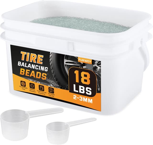 Detalle de FURWEY Tire Balancing Beads 18 lb for Truck Tires
