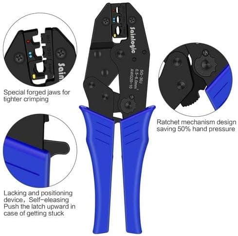 Thumbnail 1 de Pince à sertir sainlogic avec 700 cosses ⚙