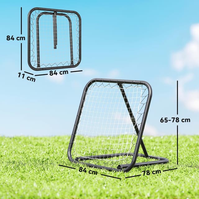 Thumbnail 6 de HOMCOM Red de Rebote Plegable 78x84x65-78 cm