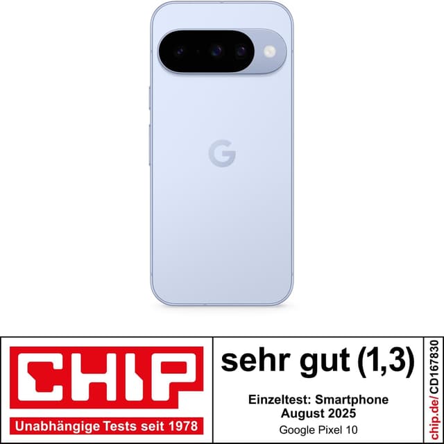 Detalle 2 de Google Pixel 10 (Frost) mit Gemini, Dreifach-Rückkamera, 256 GB – ohne SIM-Lock