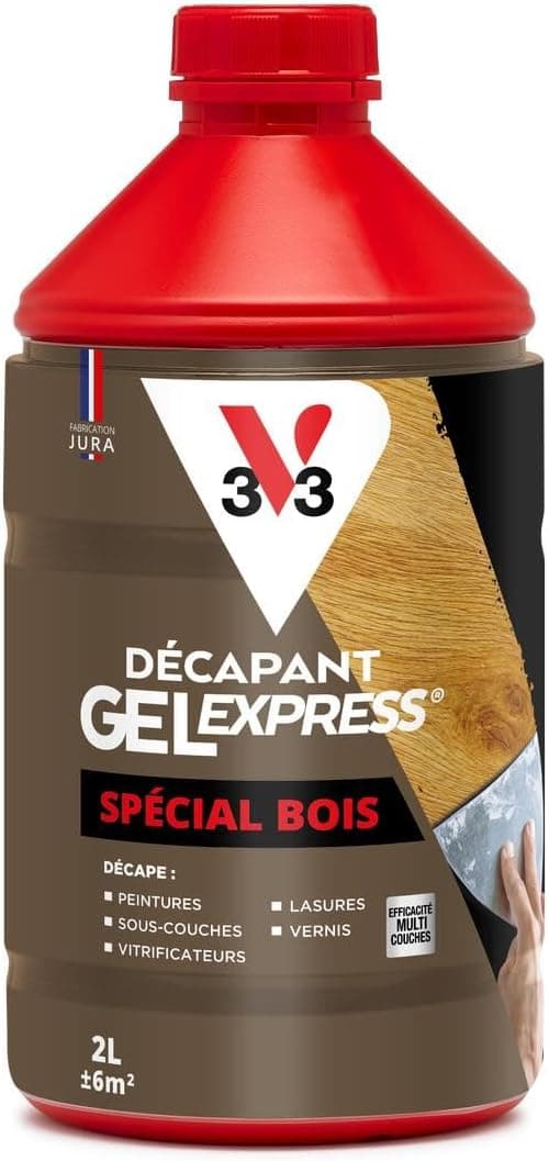 Detalle de V33 Décapant gel bois 2L