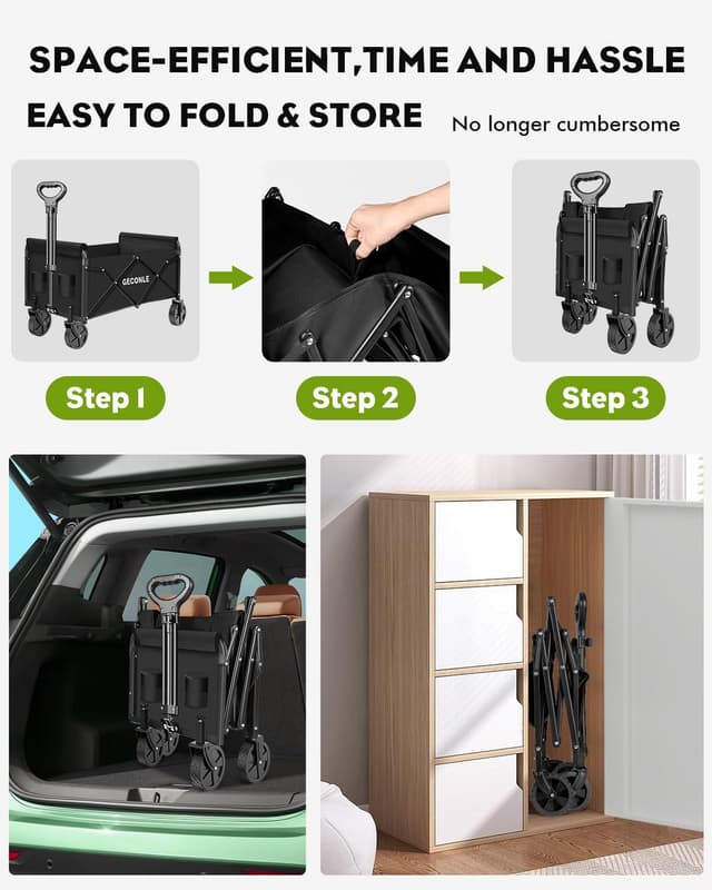 Thumbnail 5 de GECONLE 100L festival trolley cart 100kg