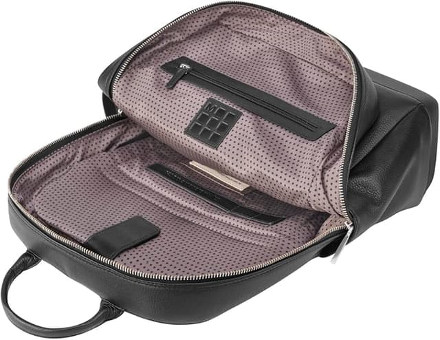 Detalle 2 de Moleskine Mochila Classic cuero 15" para laptop 💼