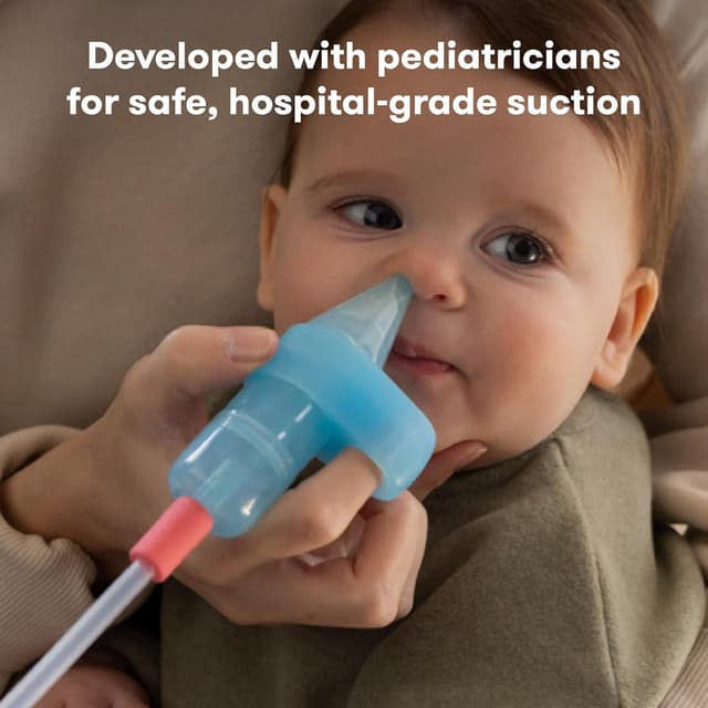 Detalle de Frida Baby ENF Pro Electric NoseFrida Nasal Aspirator (Cordless) for Baby & Toddler Congestion Relief