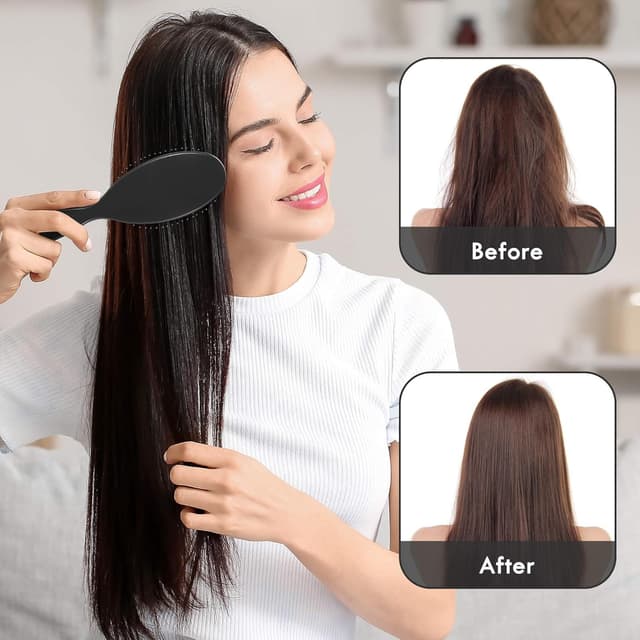 Detalle 2 de Aussumy 4-Pack Detangling Hair Brushes with Air Cushion Cushioning