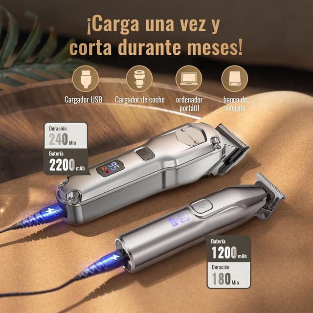 Thumbnail 4 de Maquina de Cortar Pelo Hombre Remington con Peines ✂