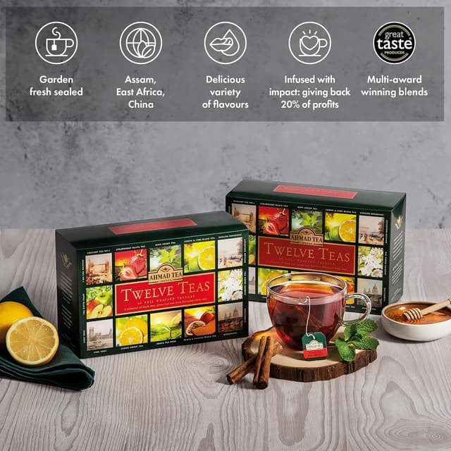 Thumbnail 6 de Twelve Selection 12 gusti tè Ahmad Tea