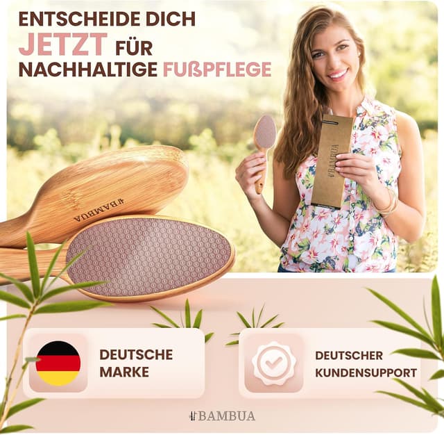 Thumbnail 6 de BAMBUA Hornhautentferner Nano Glas 1 Stück 🎀