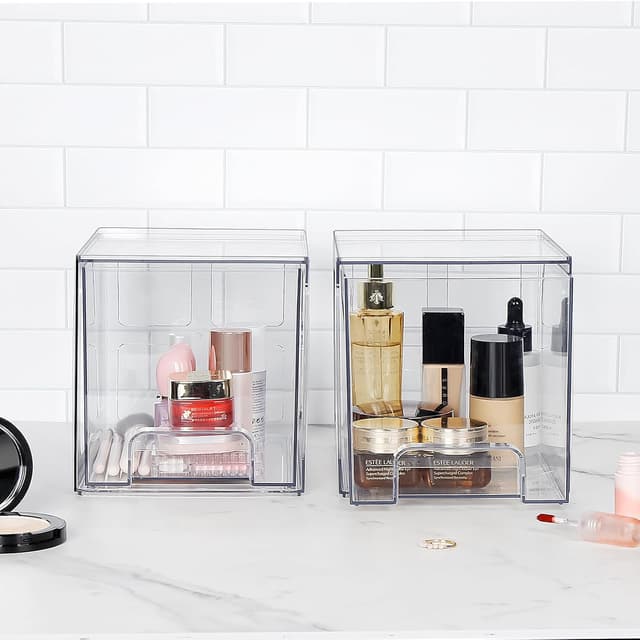 Thumbnail 6 de Greentainer Stackable Makeup Organisers 2 Pack