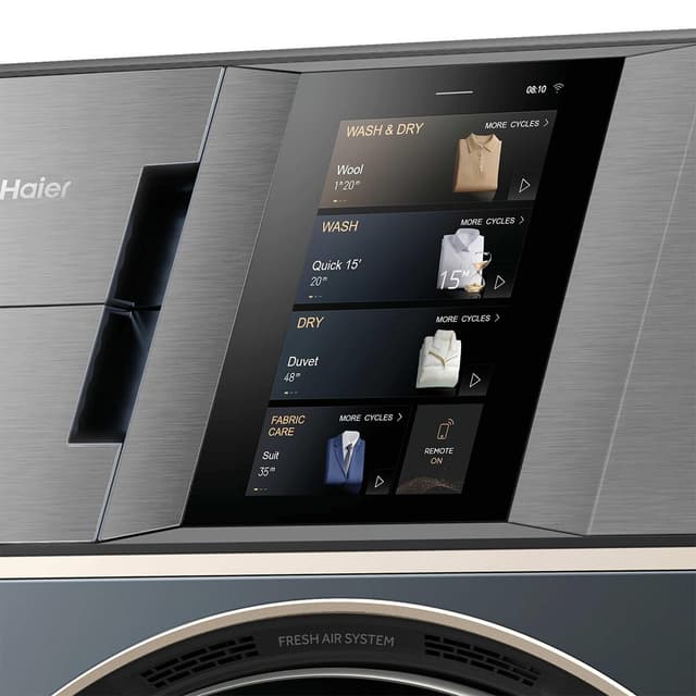 Thumbnail 4 de Haier HWD180BD12LGNU-S lavadora secadora 18 kg