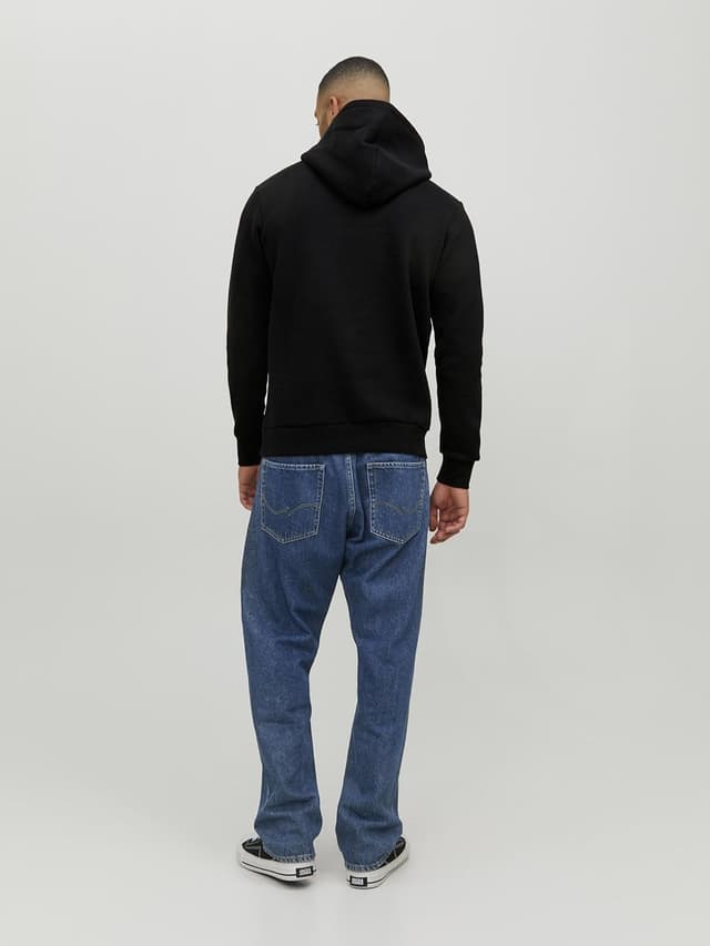Detalle de JACK & JONES JJEADRIAN Hoodie 70% Baumwolle