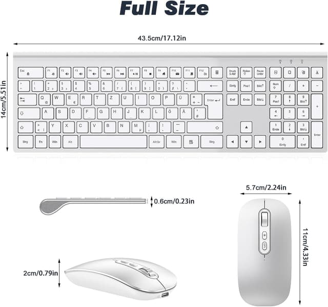 Thumbnail 4 de cimetech Tastatur Maus Set 100 Std ⌨