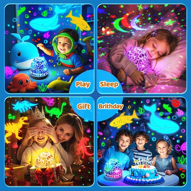 Thumbnail 6 de COOLNIGHT Dinosaur Night Light Projector 31 Colours