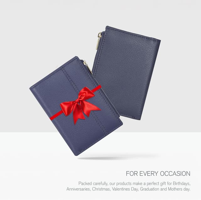 Thumbnail 4 de Wallet for Women Full Grain Leather RFID Bifold 1