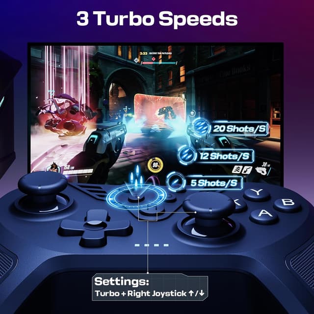 Detalle 2 de RivalPlay PC Controller with mappable buttons