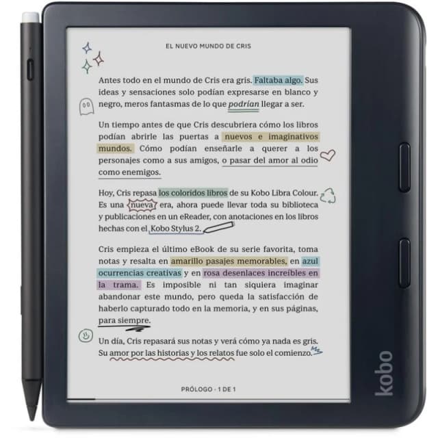 Detalle de Kobo Libra Colour 7 pulgadas 32 GB