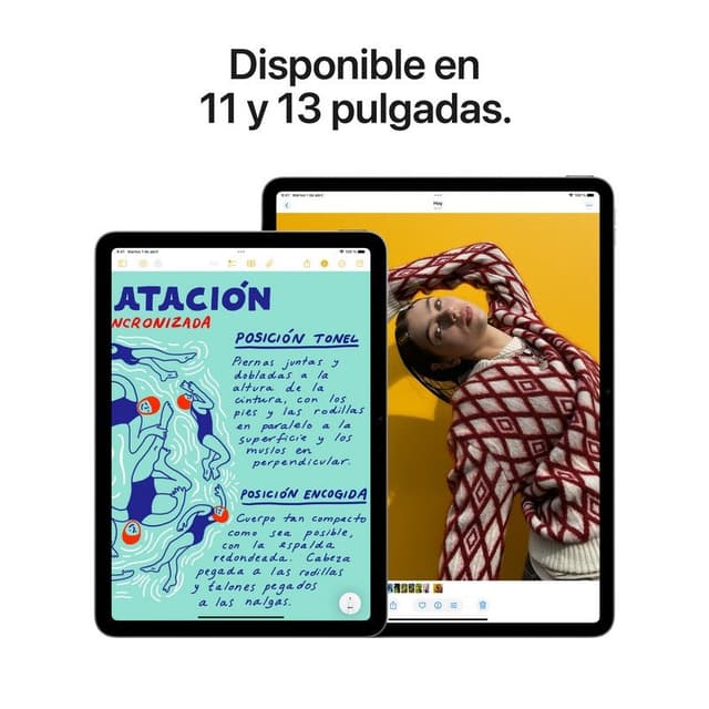 Detalle de Apple iPad Air M3 2025 WiFi 11" 1TB Azul