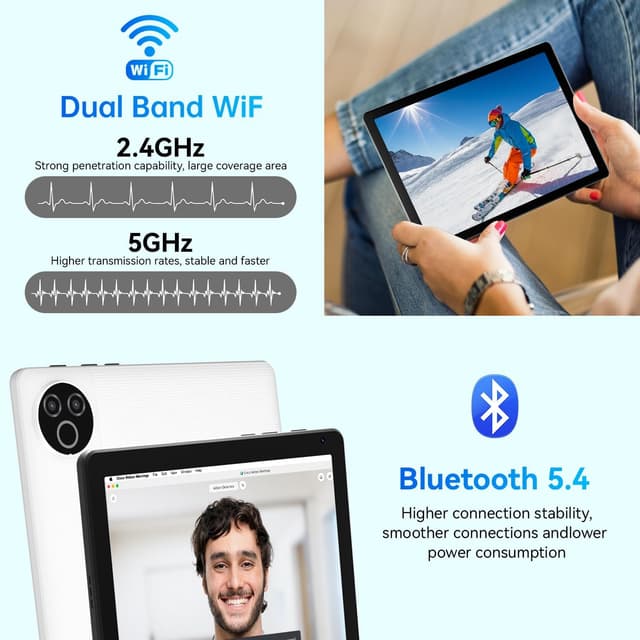 Thumbnail 4 de MUISOO Android 15 Tablet 10 inch 5000mAh