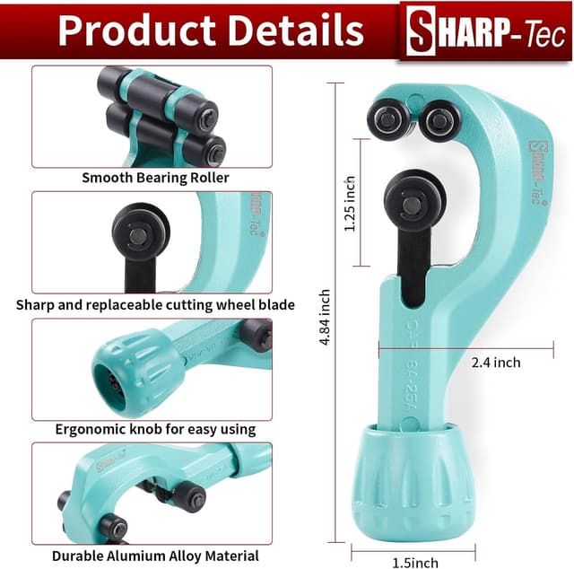 Thumbnail 2 de Sharp-tec 4-32mm Pipe Cutter