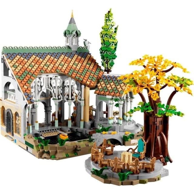 Detalle 2 de LEGO Icons 10316 Rivendell, 6.167 piezas 🧩