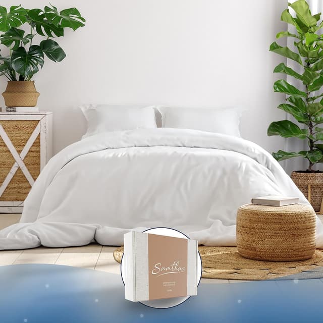 Imagen de Samthus Bettwäsche 220x240 Baumwollsatin 300TC en OfertitasTOP