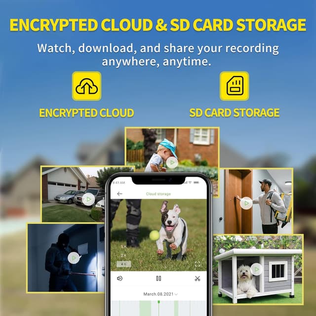 Thumbnail 5 de Septekon P30i 2K outdoor security camera