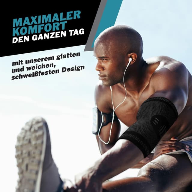 Thumbnail 1 de POWERLIX Ellenbogenbandage M 2 Stück