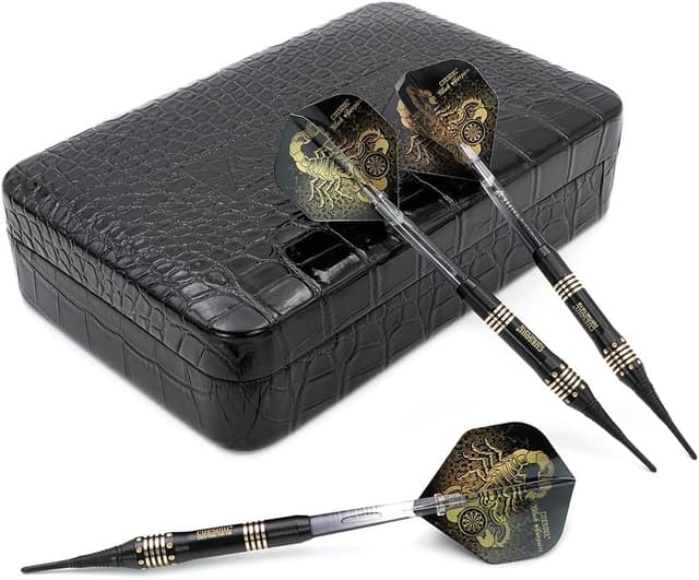 Detalle 2 de CUESOUL Fléchettes de Luxe à pointe douce (16 g) avec étui