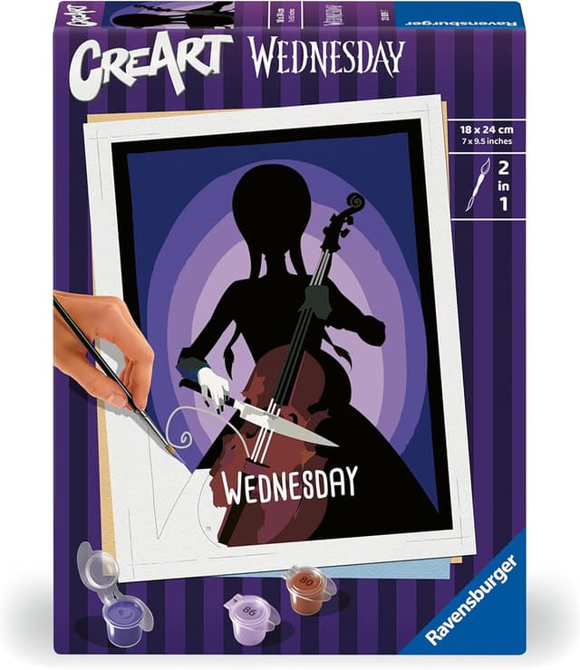 Detalle de Ravensburger CreArt peinture par numéros 18x24 cm