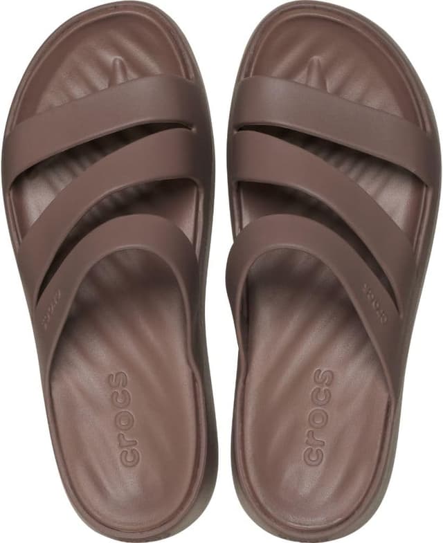 Detalle de Crocs Getaway Strappy : sandales à plateforme confort, ajustement léger et technologie Free Feel