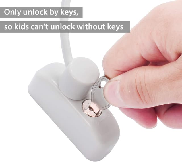 Thumbnail 5 de Neoteck 19cm Window Restrictor Lock