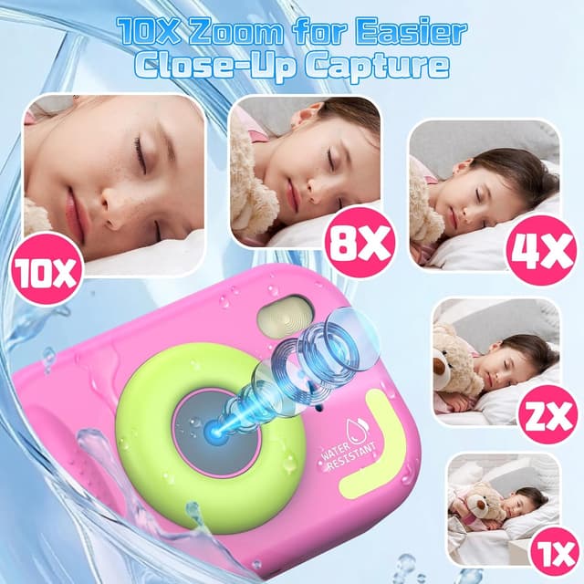 Thumbnail 5 de Appareil Photo Enfant Étanche 48MP 32 Go