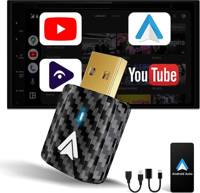 Detalle de MSXTTLY U2AC-L9 Adattatore Android Auto Wireless