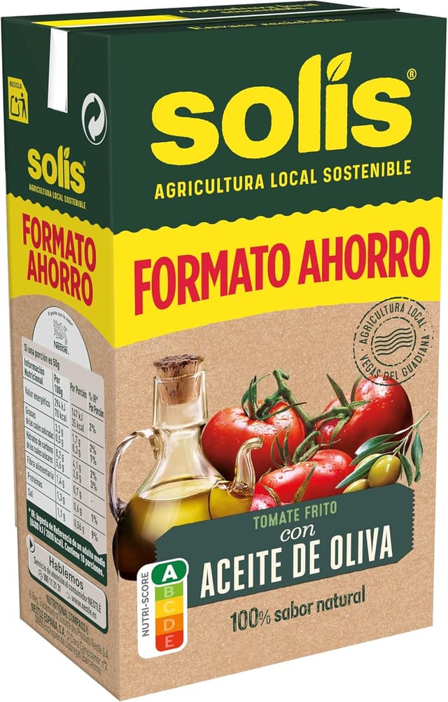 Thumbnail 2 de Solis Salsa de Tomate COMBI OLIVA 12x500g 🍅