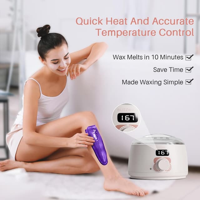 Detalle 2 de BLITZWAX Brazilian and Bikini Waxing Kit, 6 Packs