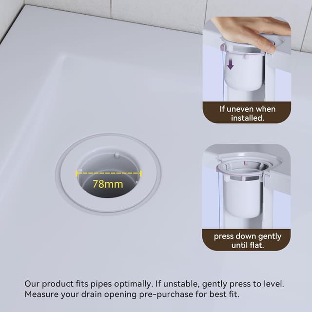 Thumbnail 3 de HNNHOME 90mm/115mm shower drain cover