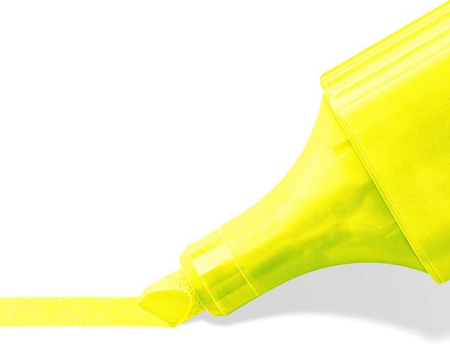 Detalle de STAEDTLER Textsurfer classic Textmarker-Set (4 gelbe Textmarker) 364-1P WP4