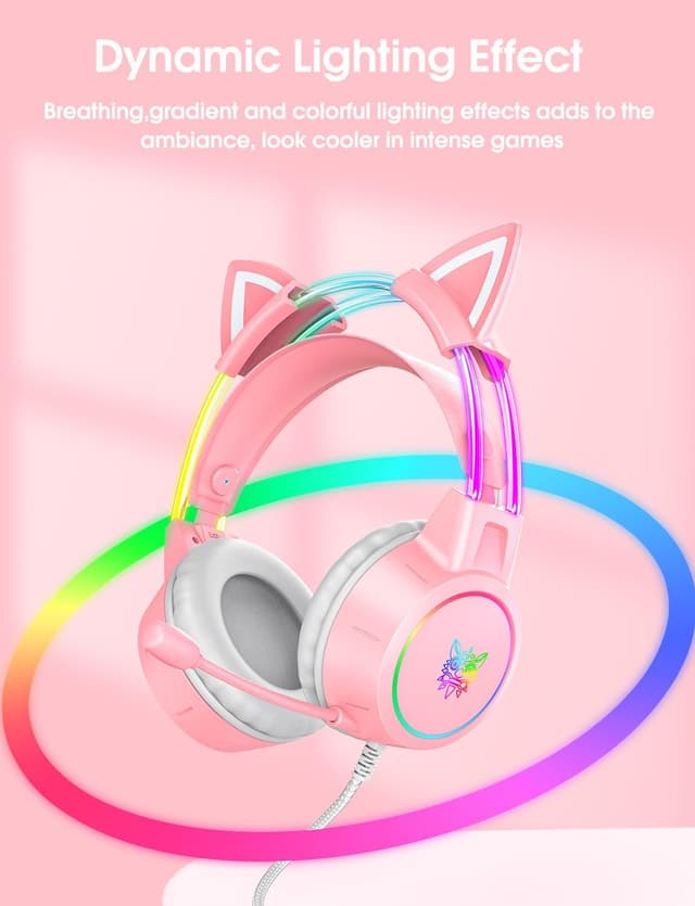 Detalle de ONITOON Lightweight Gaming Headset 50 mm