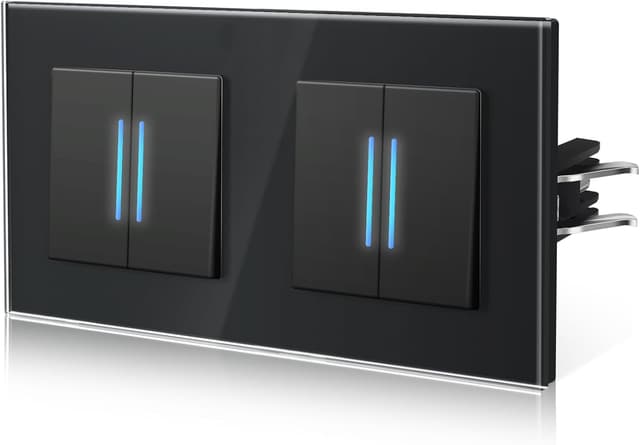 Thumbnail 6 de BSEED NEU E‑Serie Lichtschalter 86 mm