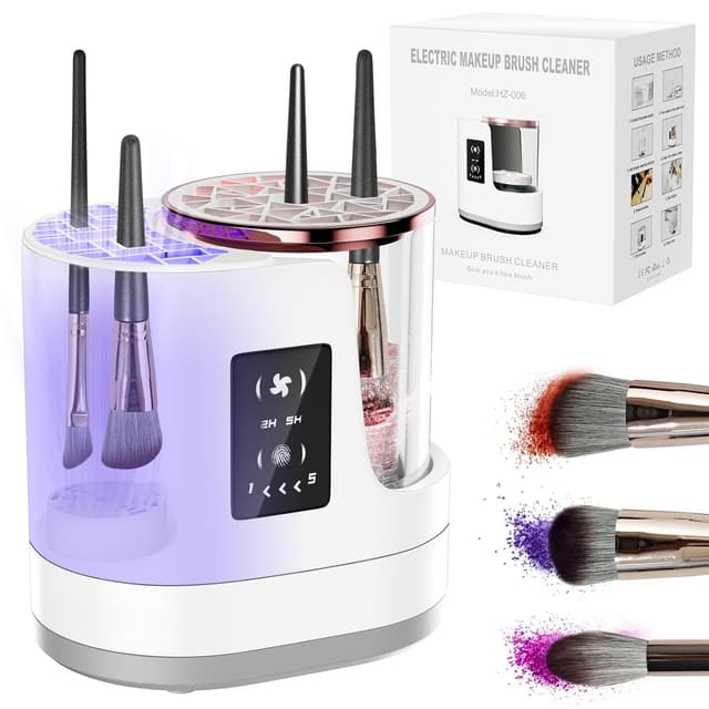 Imagen de 3 IN 1 Electric Makeup Brush Cleaner 5min ⏱ en OfertitasTOP