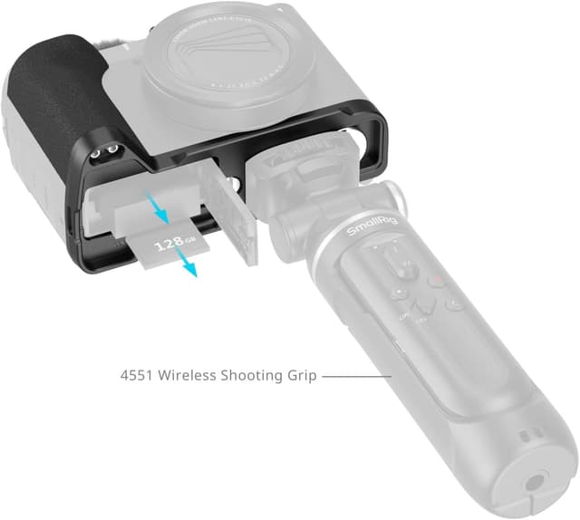 Thumbnail 3 de SMALLRIG 5808 L‑Shape Griff für Canon PowerShot V1