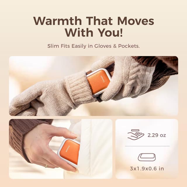 Thumbnail 1 de OCOOPA UT4 Young 2‑pack rechargeable hand warmers