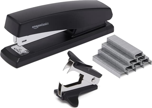 Detalle 2 de Amazon Basics Stapler Value Pack 20-sheet, 3-pack