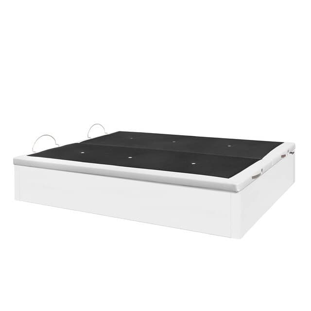 Detalle de Relax Canapé abatible Mercury de madera con doble tapa