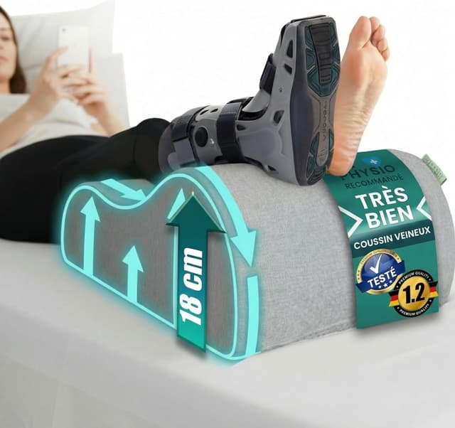 Imagen de Coussin Relève-Jambes Ergonomique en OfertitasTOP