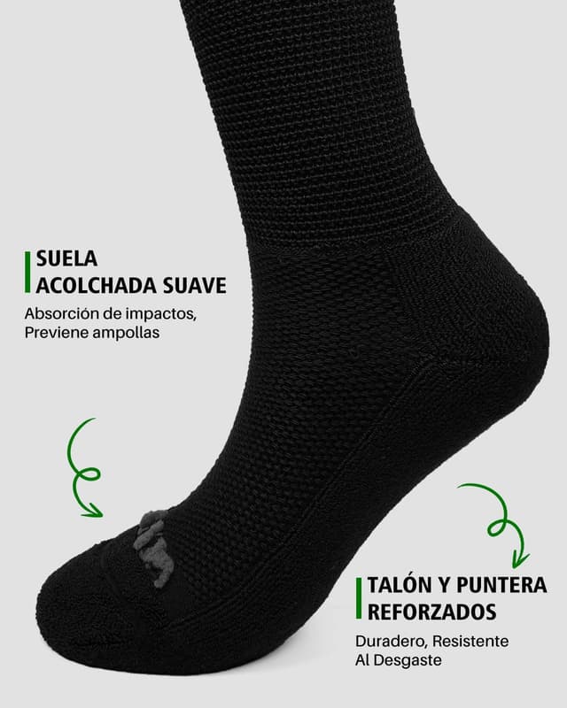Detalle 2 de ZFSOCK Calcetines Diabeticos Altos Sin Costuras