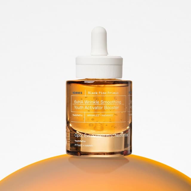 Thumbnail 1 de KORRES Black Pine Primus 6 volte ialuronico siero anti-età senza siliconi e parabeni, vegan 30 ml