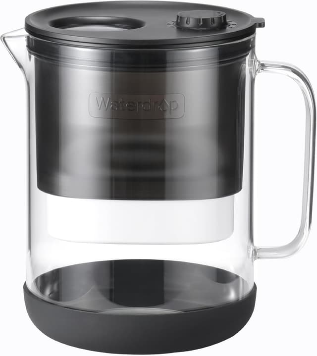 Detalle de Waterdrop Glass Water Filter Jug 1.5L